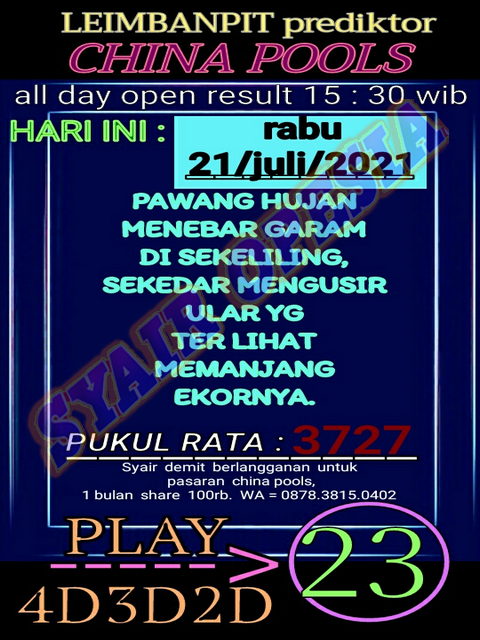 Syair Togel Sdy 21 Juli 2021 Forum Syair Asiktoto Syair Togel Sdy 21 Juli 2021 Forum Syair Asiktoto