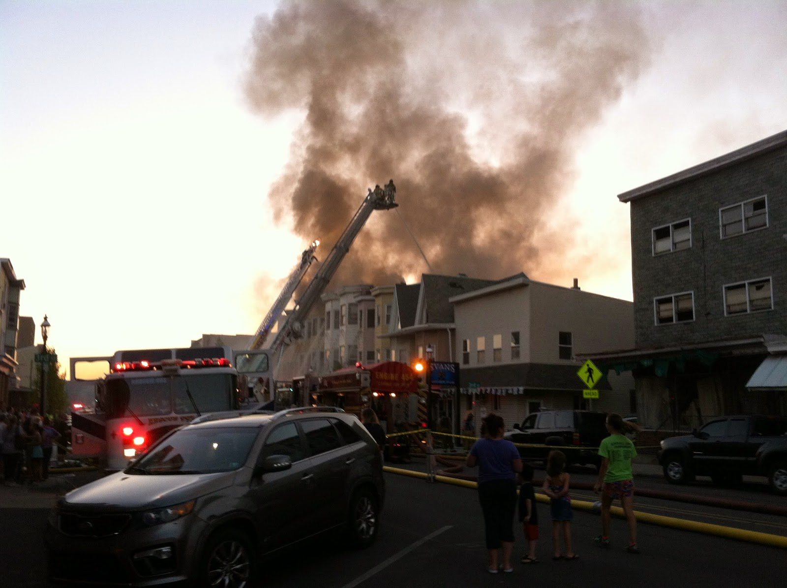 Fire Damages 6 Homes/Apartments in Mahanoy City Tuesday