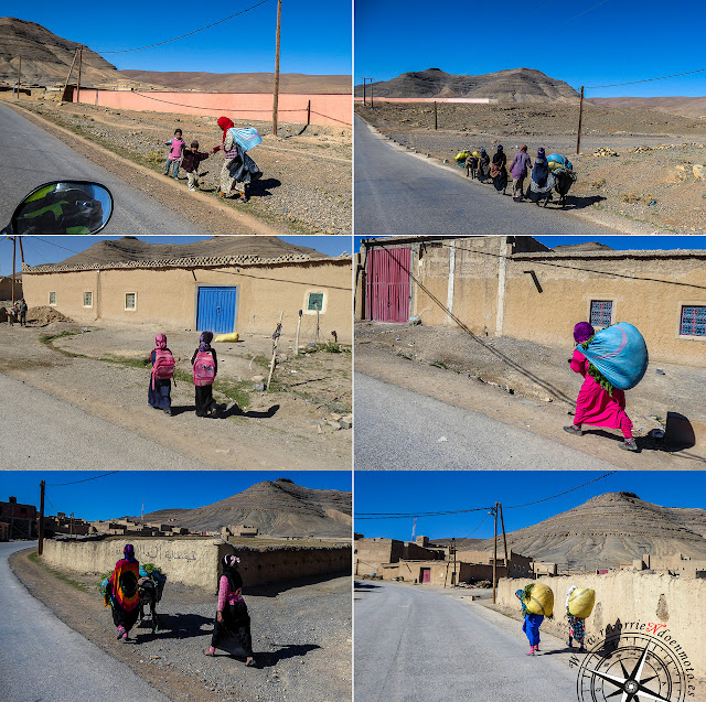 collage vida en el Alto Atlas