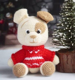 PATRON GRATIS PERRO AMIGURUMI 32924