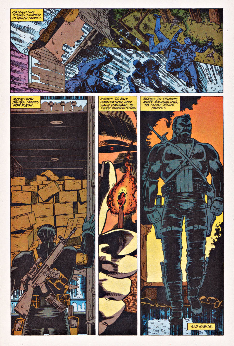Read online The Punisher (1987) comic -  Issue #85 - Suicide Run - 4