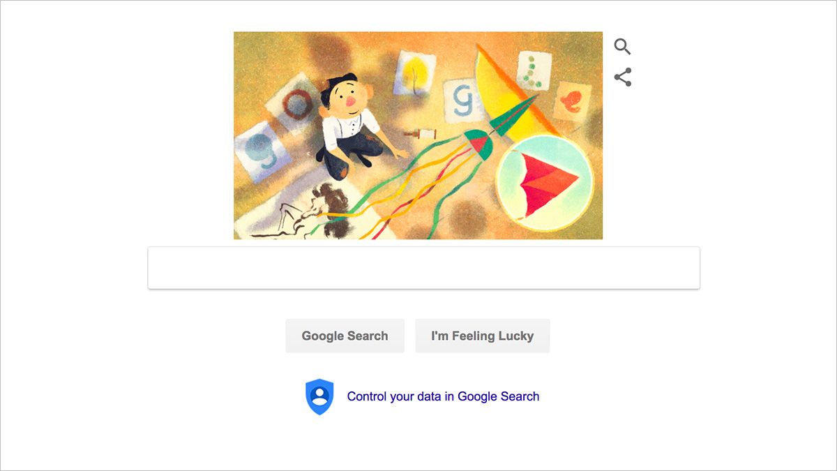 Google Doodle celebrates Tyrus Wong's 108th birthday