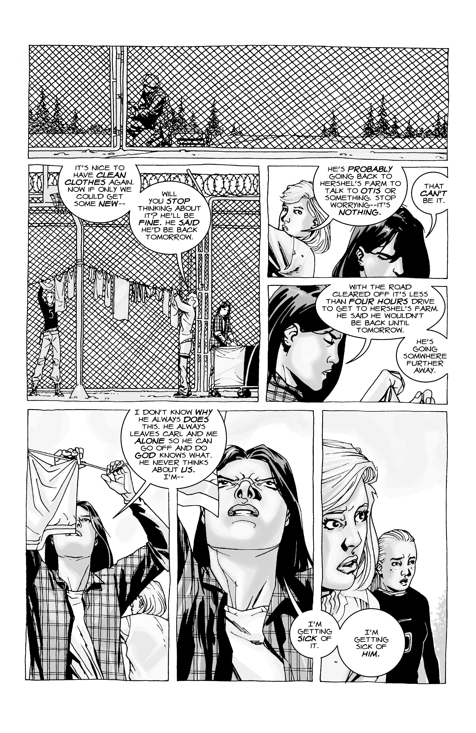 Read online The Walking Dead comic -  Issue #15 - 15