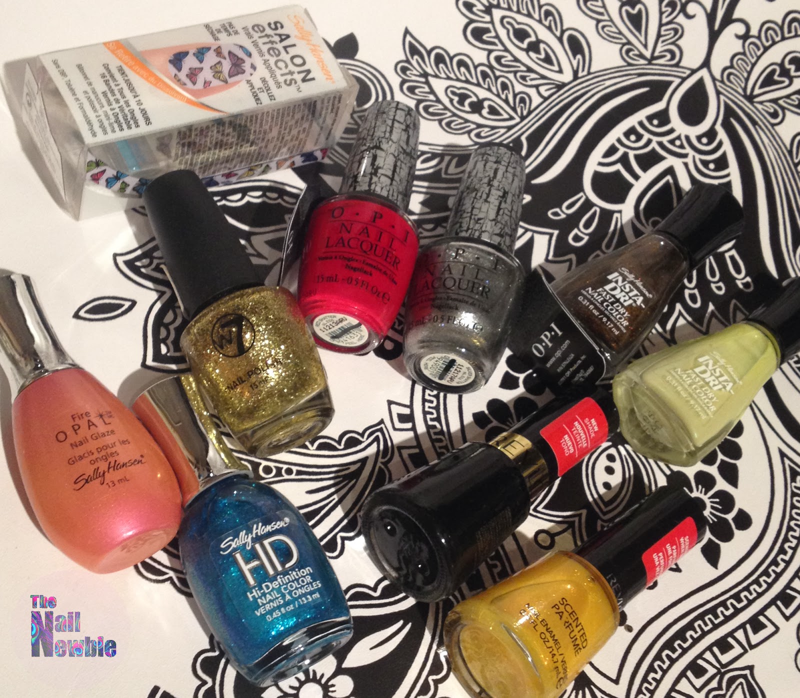 Nail Newbie Pretty in Poundland