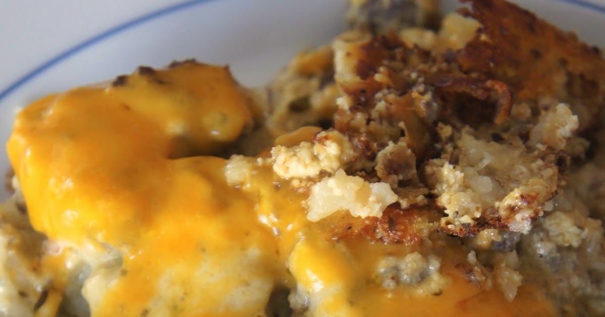 Savory Sweet and Satisfying Breakfast Casserole with Sausage Gravy
