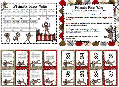 Primate Worksheet 1st Grade
