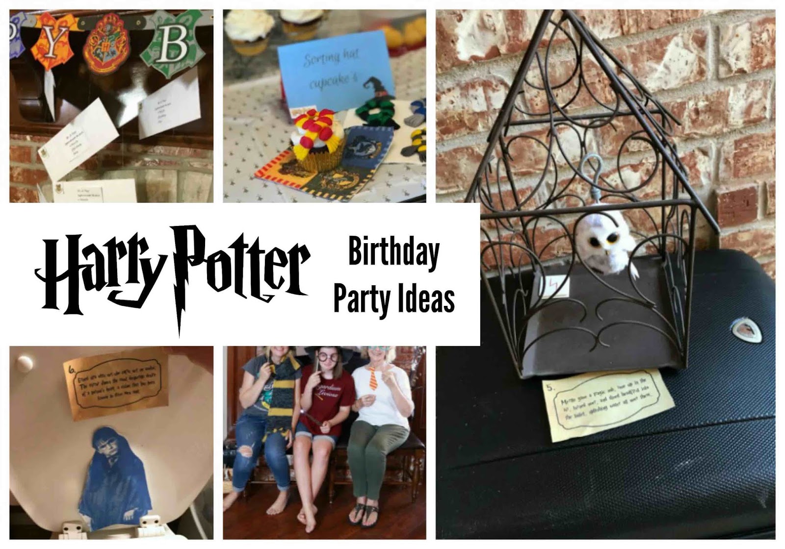 Harry Potter Hogwarts House Banners DIY - Paper Trail Design  Harry potter  theme party, Harry potter bday, Harry potter diy