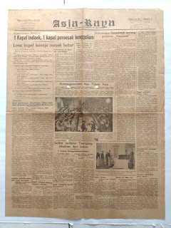 Djejak Masa: Koran Asia Raya (21 Nop 2603) SOLD