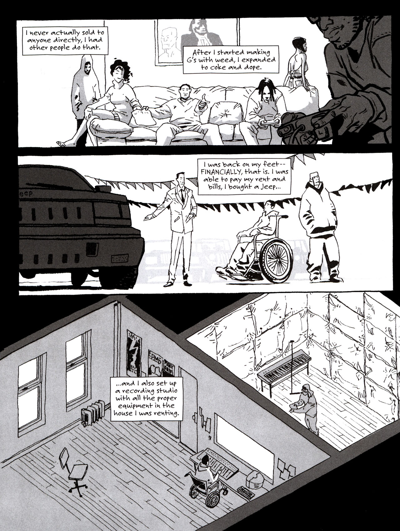 Read online Sentences: The Life of M.F. Grimm comic -  Issue # TPB - 78