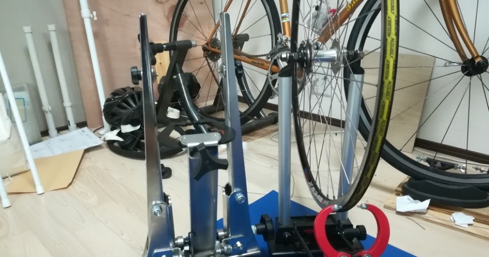 安心の正規品通販 ビンテージ　工具　振れ取り台　レトロ　自転車　サイクル 工具/メンテナンス