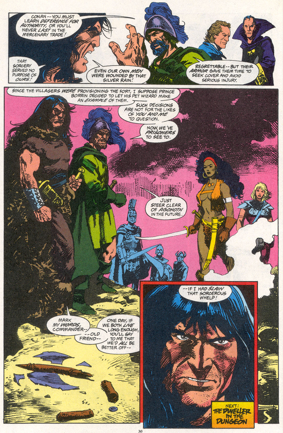 Read online Conan the Barbarian (1970) comic -  Issue #266 - 21