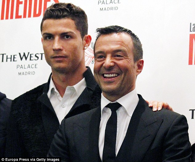 BLOG Cristiano Ronaldo’s agent named most powerful soccer agent in the