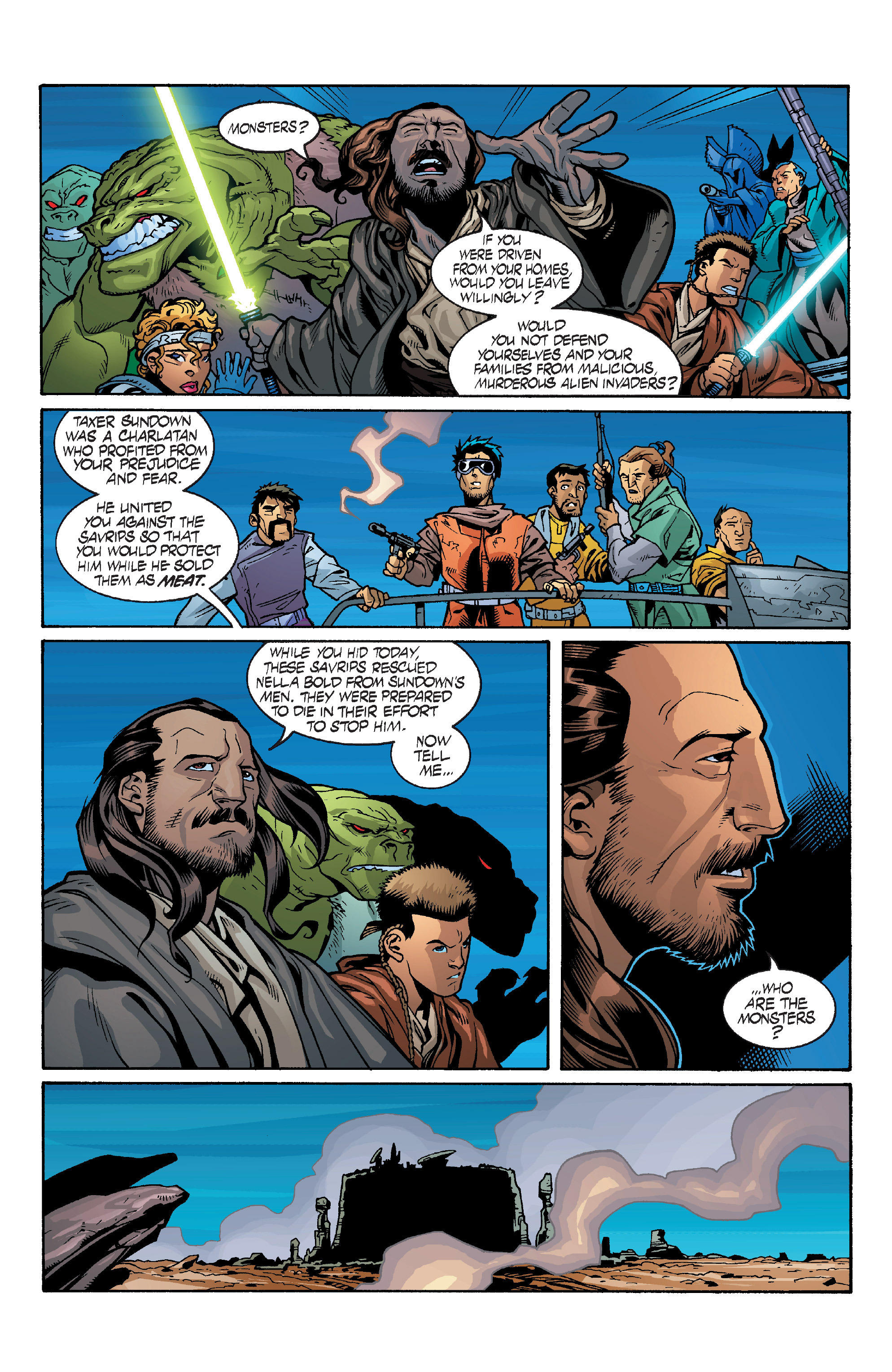 Read online Star Wars: Qui-Gon & Obi-Wan - Last Stand on Ord Mantell comic -  Issue #3 - 23