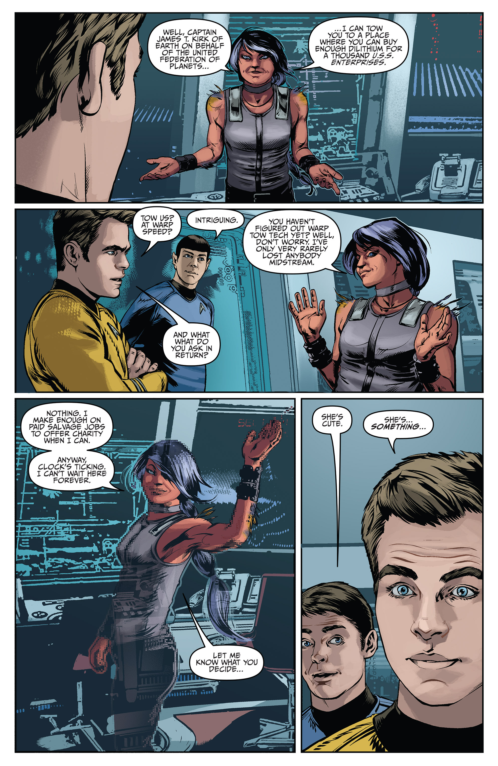 Read online Star Trek (2011) comic -  Issue #43 - 17