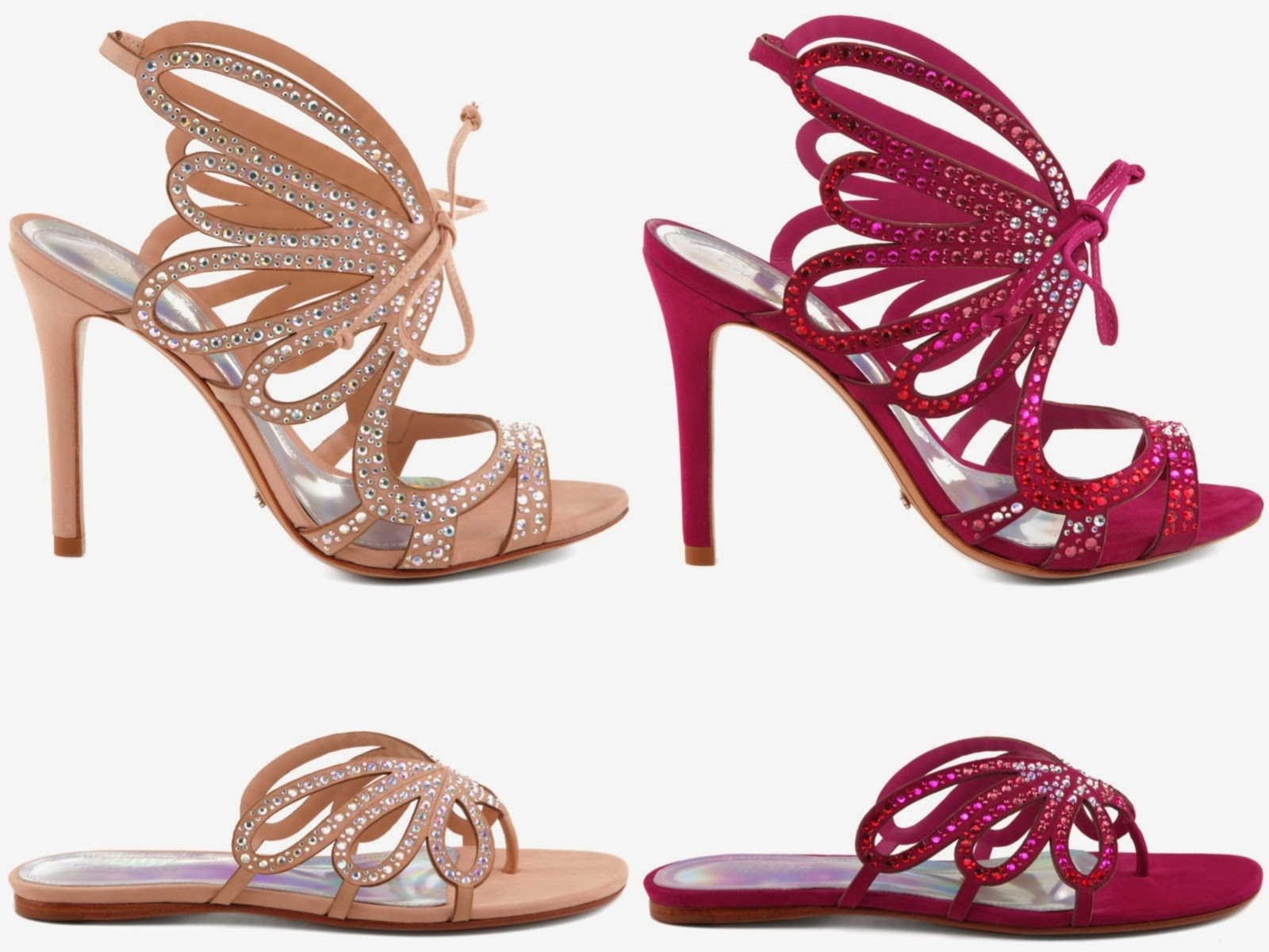 Sandália Papete Flatform Darinne Brilho Branca | Schutz