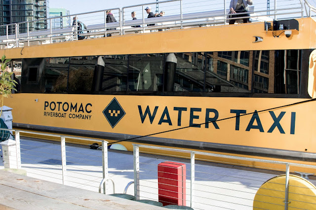 Potomac Riverboat Company Water Taxi at District Wharf Washington D.C.