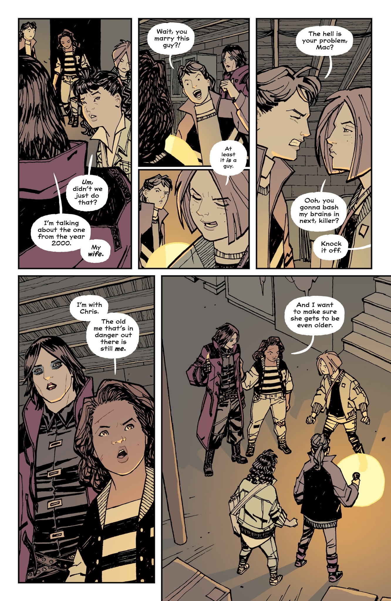 Read online Paper Girls comic -  Issue #19 - 7