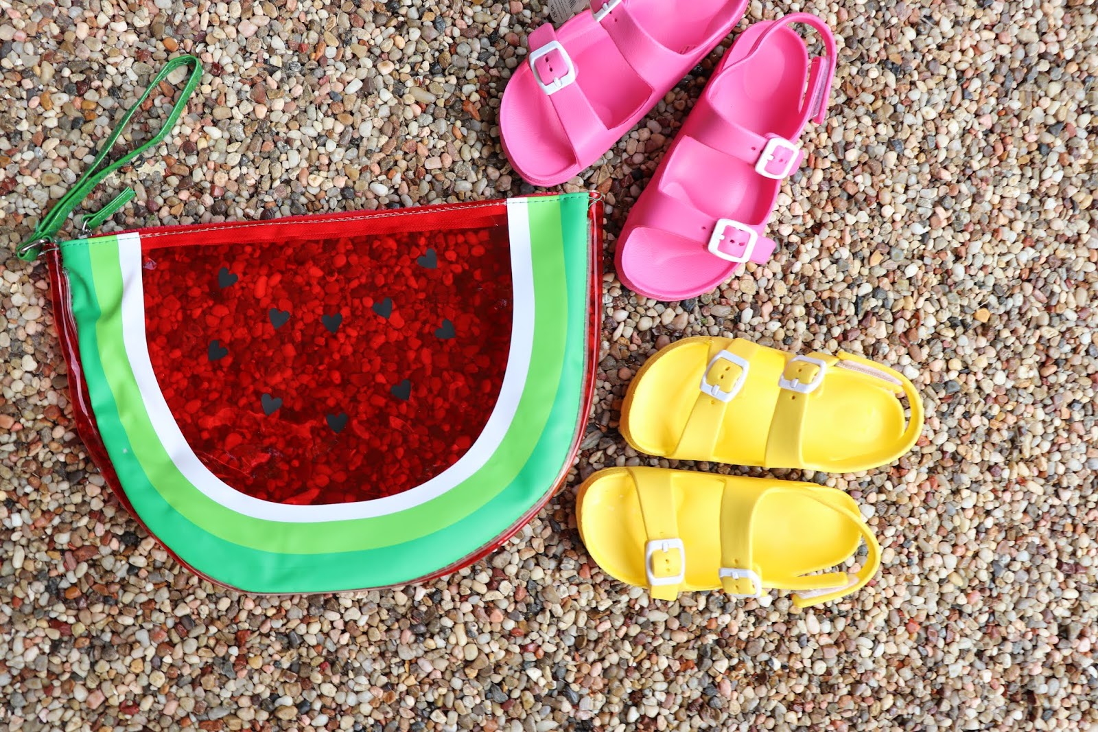 walmart yellow sandals