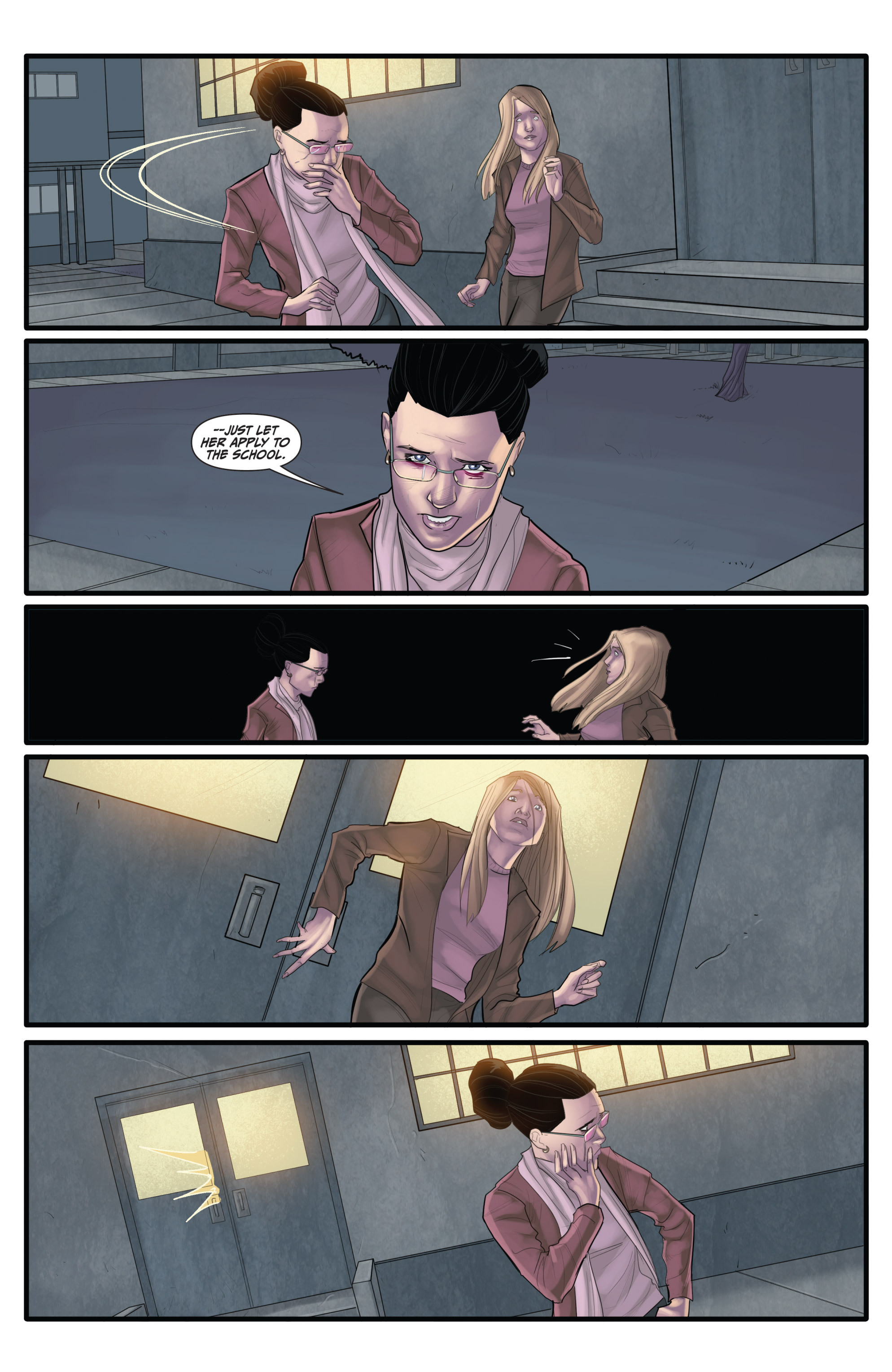 Read online Morning Glories comic -  Issue #27 - 37
