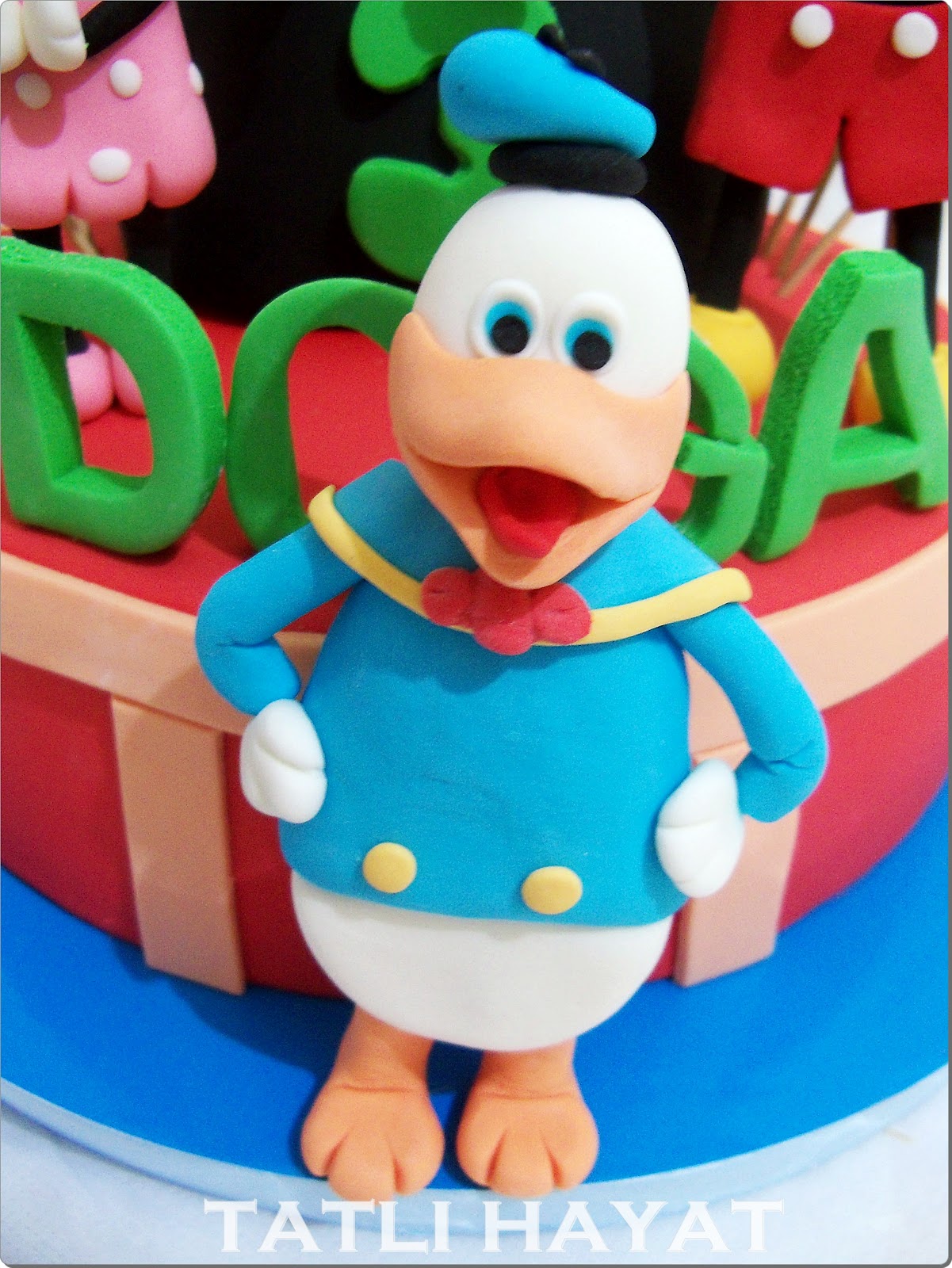 TATLI HAYAT PASTA TASARIM MICKEY MOUSE PASTA