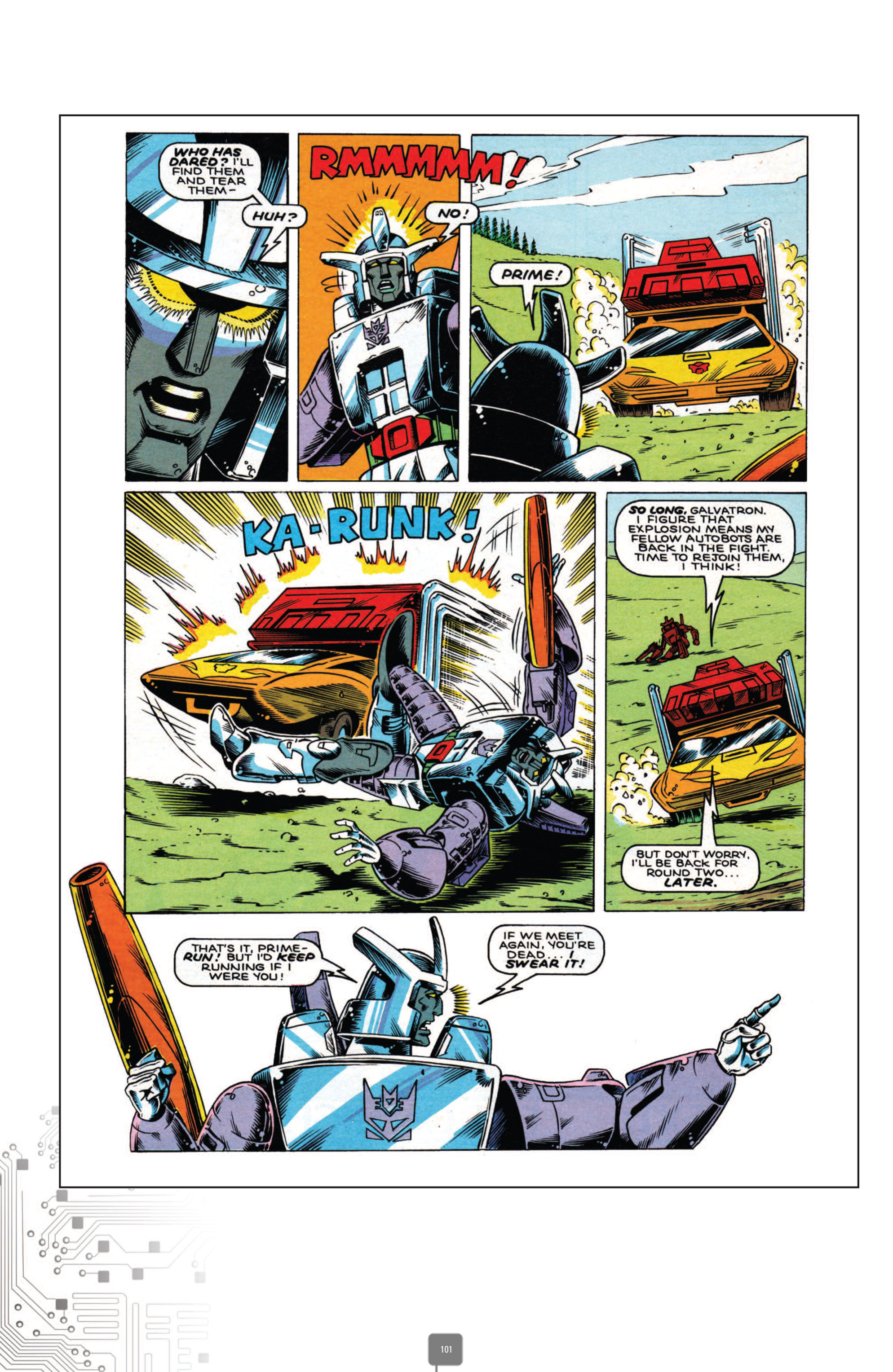 Read online The Transformers Classics UK comic -  Issue # TPB 4 - 101