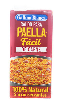 Gallina blanca caldo para paella