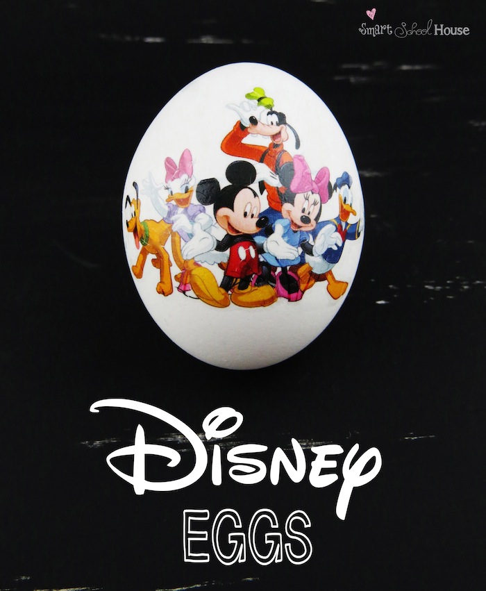 DISNEY DECORATED EGGS