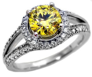 Yellow Diamonds Rings