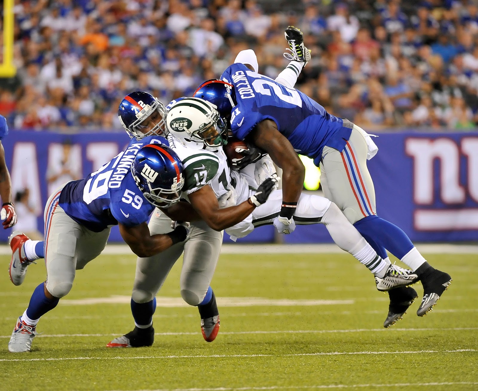 COHEN'S CORNER SPORTS Hackenberg Absolutely Stinks in JetsGiants Clash