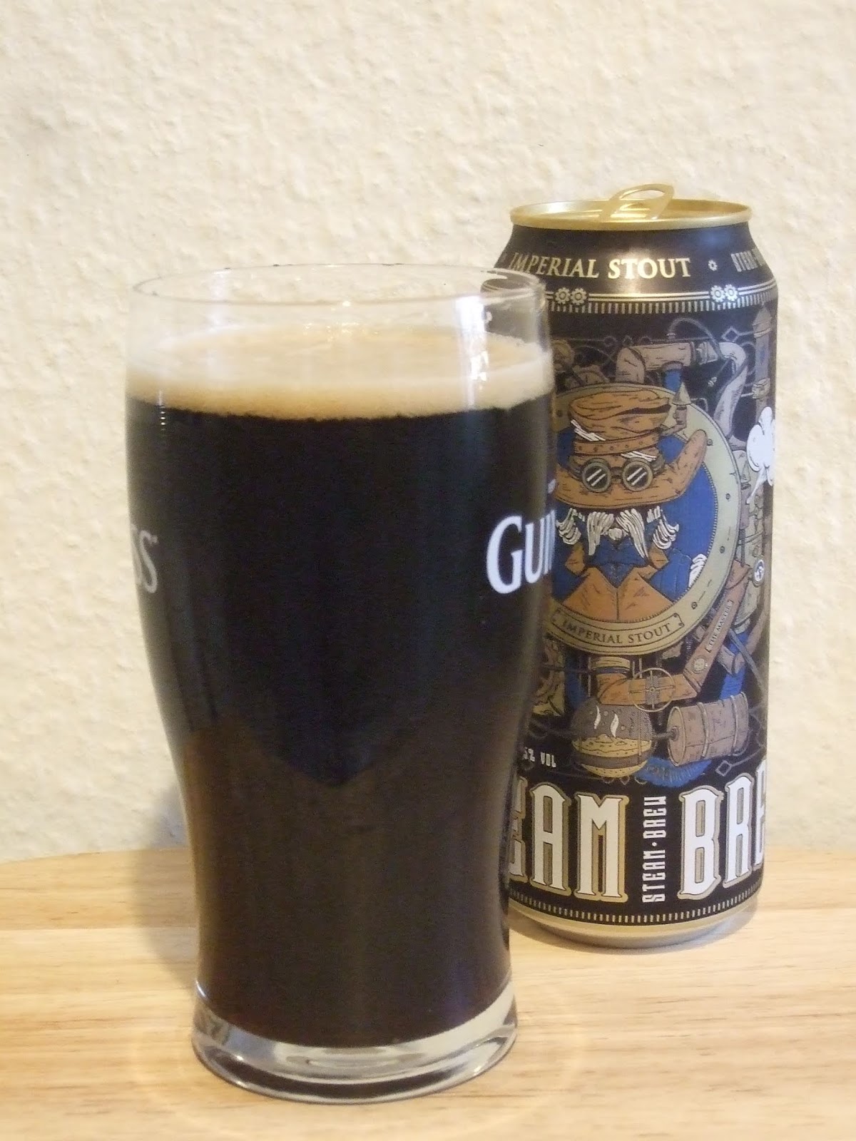 пиво steam brew imperial stout темное фото 12