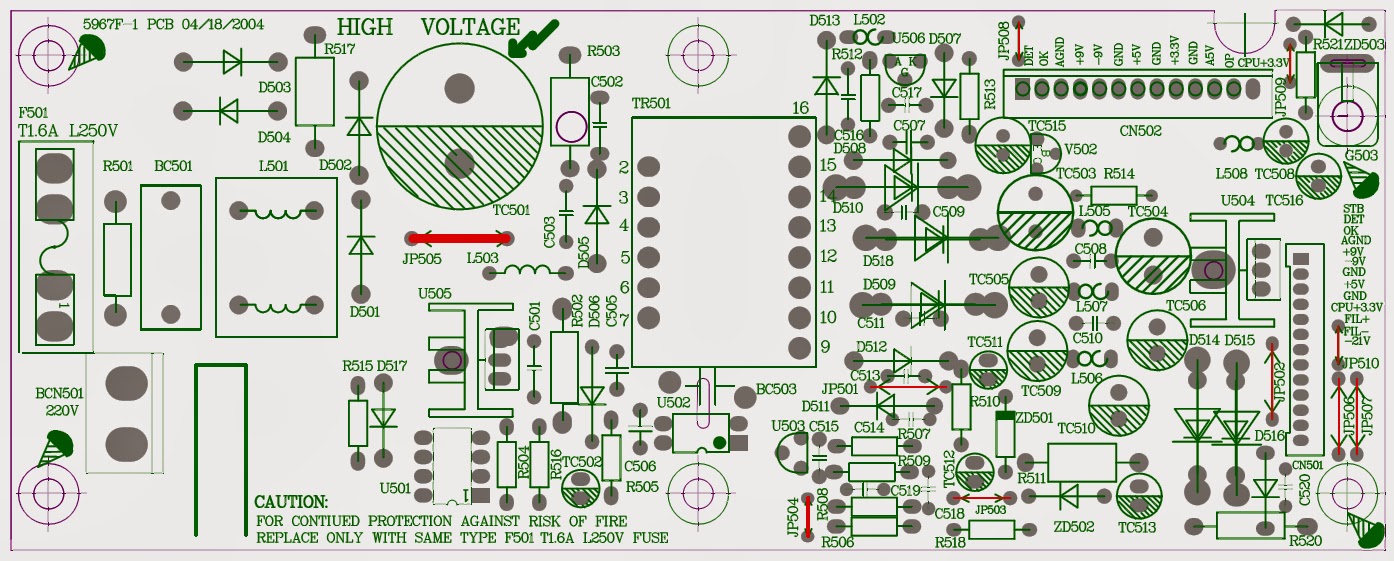 Electro help: HYUNDAI DV967S _ DVD PLAYER _ POWER SUPPLY [SMPS