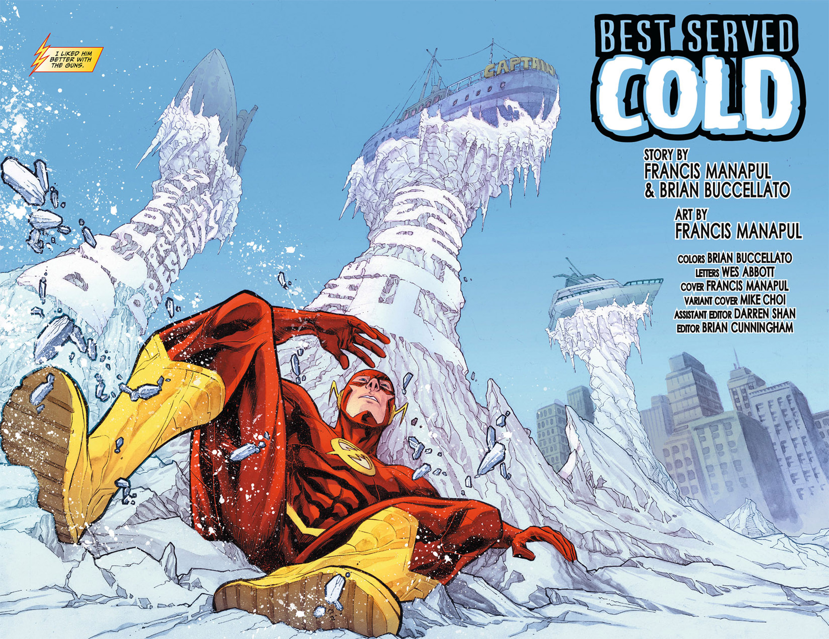 Read online The Flash (2011) comic -  Issue #6 - 7