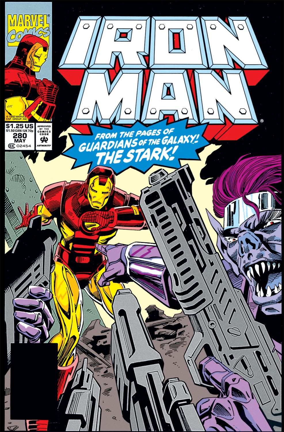 Read online Iron Man (1968) comic -  Issue #280 - 1