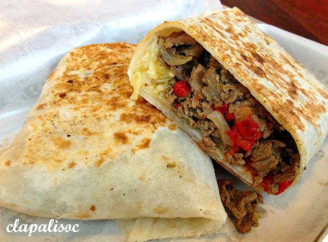 Grilled Beef Wrap from Brasas