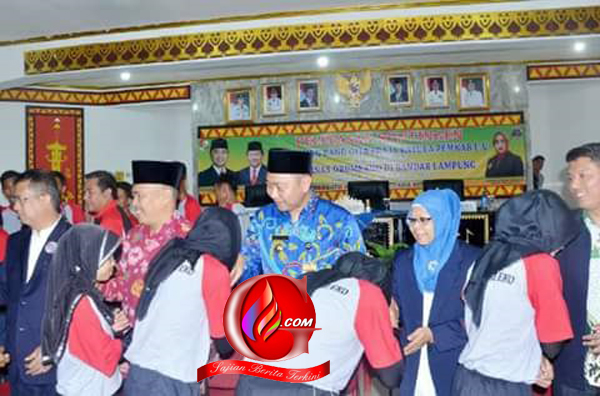 Marchinband Marchinband Lampura Wakili Lampung Ikut Kerjurnas