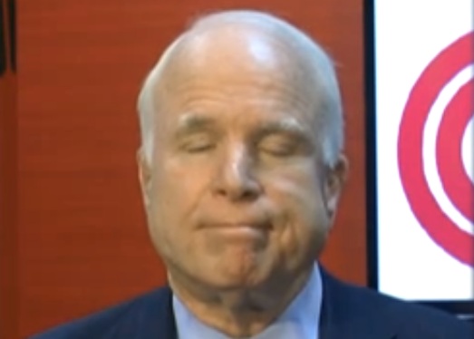 Body Language Emotional Intelligence Nonverbal Communication Analysis 2414 Sen John Mccain After His Trip To Syria Body Language Of Regret And Contempt