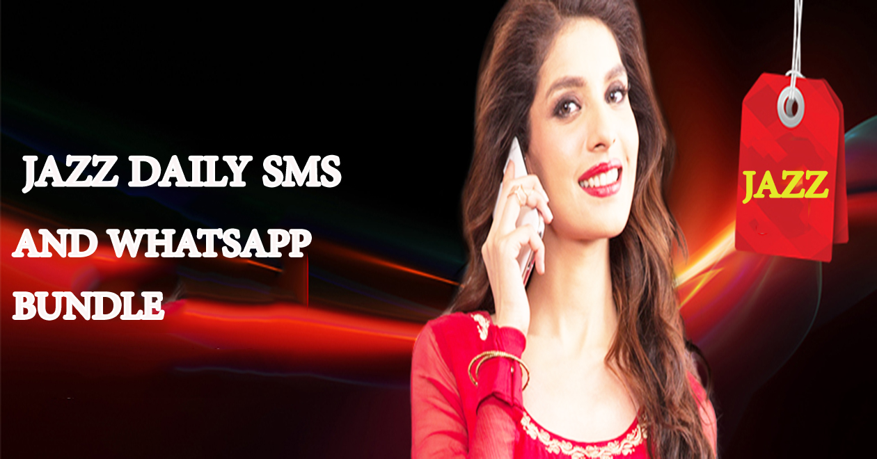 Jazz Daily SMS + WhatsApp Package Mobile Packages
