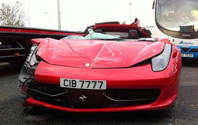 Ferrari Car Accidents Crash | Real Car Crashes