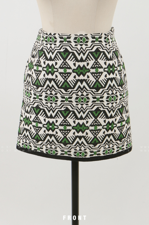 [Miamasvin] Abstract Patterned Skirt | KSTYLICK - Latest Korean Fashion ...