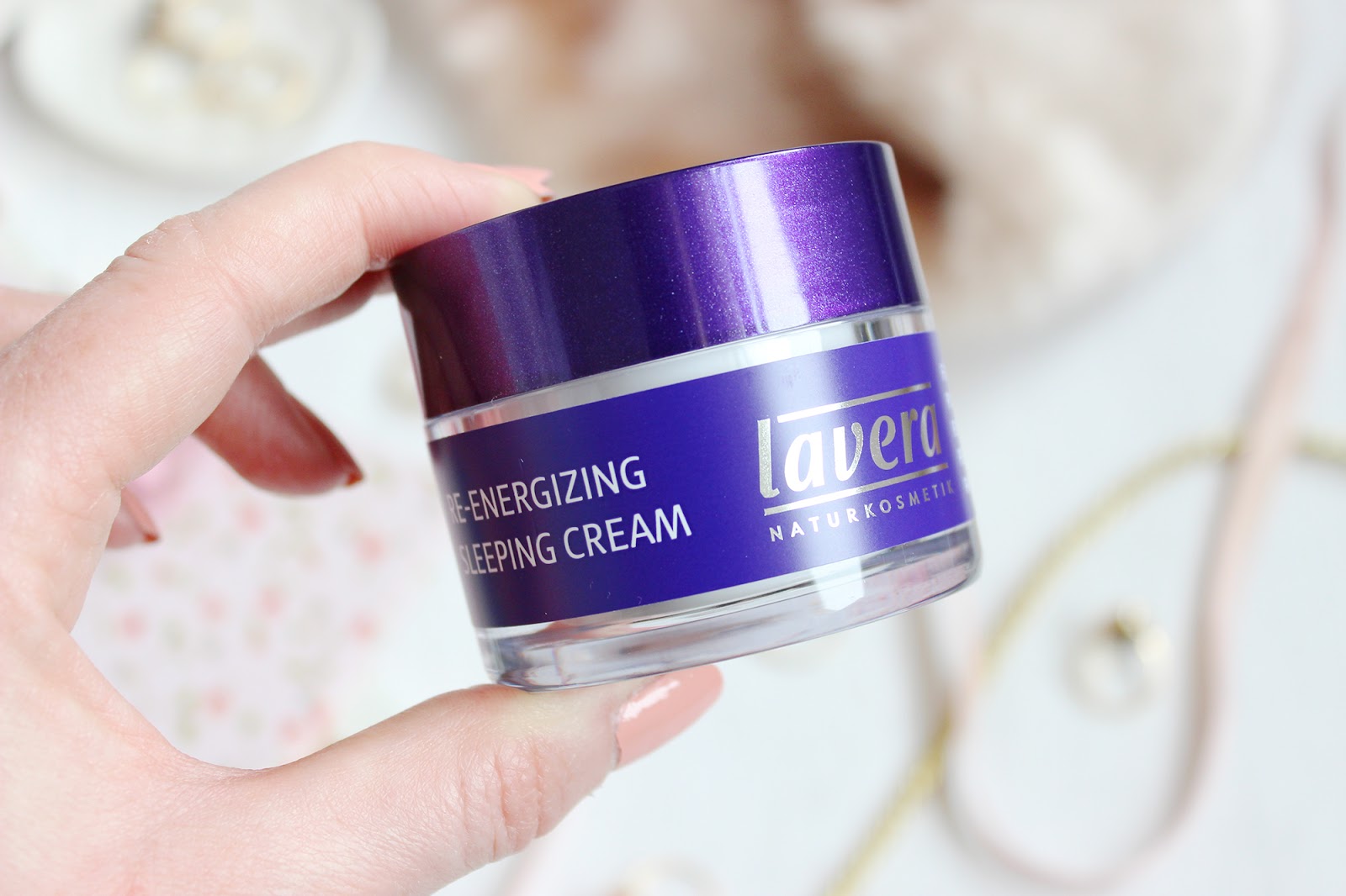 Lavera ReEnergizing Sleeping Cream Review and Giveaway Tales of a