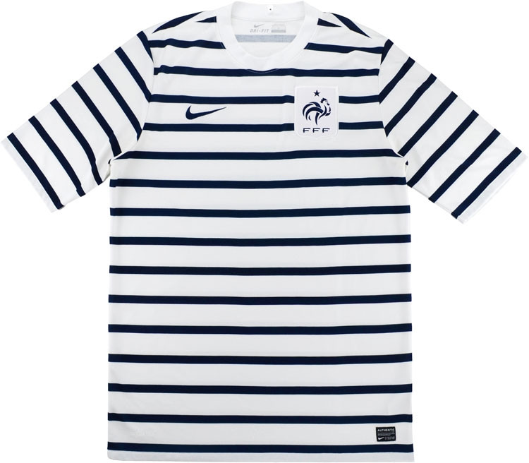 Designed With The Help Of Karl Lagerfeld - Nike France 2011 Away Kit ...