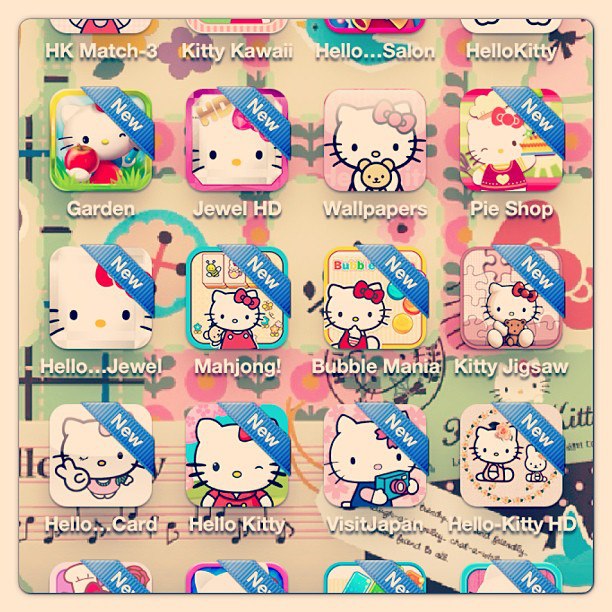 886 SQ FT: Hello Kitty iphone/ipad free apps