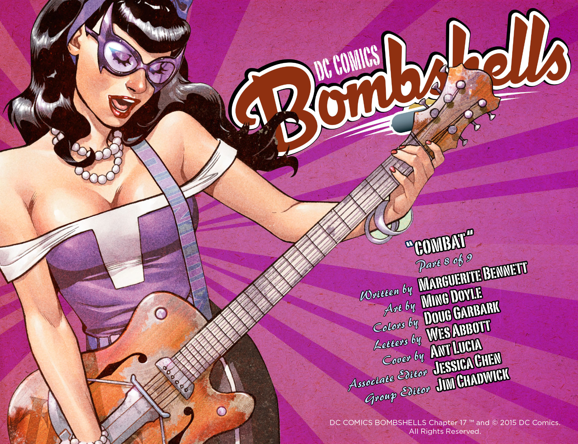 Read online DC Comics: Bombshells comic -  Issue #17 - 2