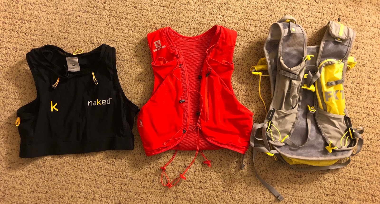 Cherry Antipoison Expectation Road Trail Run: 2019 Running Vest Reviews - From Minimal to Maximal: Naked  Running Vest, Salomon Advanced Skin 5 Set, Ultimate Direction FKT Vest