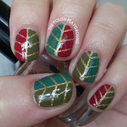 nail fall nails autumn leaf easy designs glittery cute stickers trends polish gold tape playground