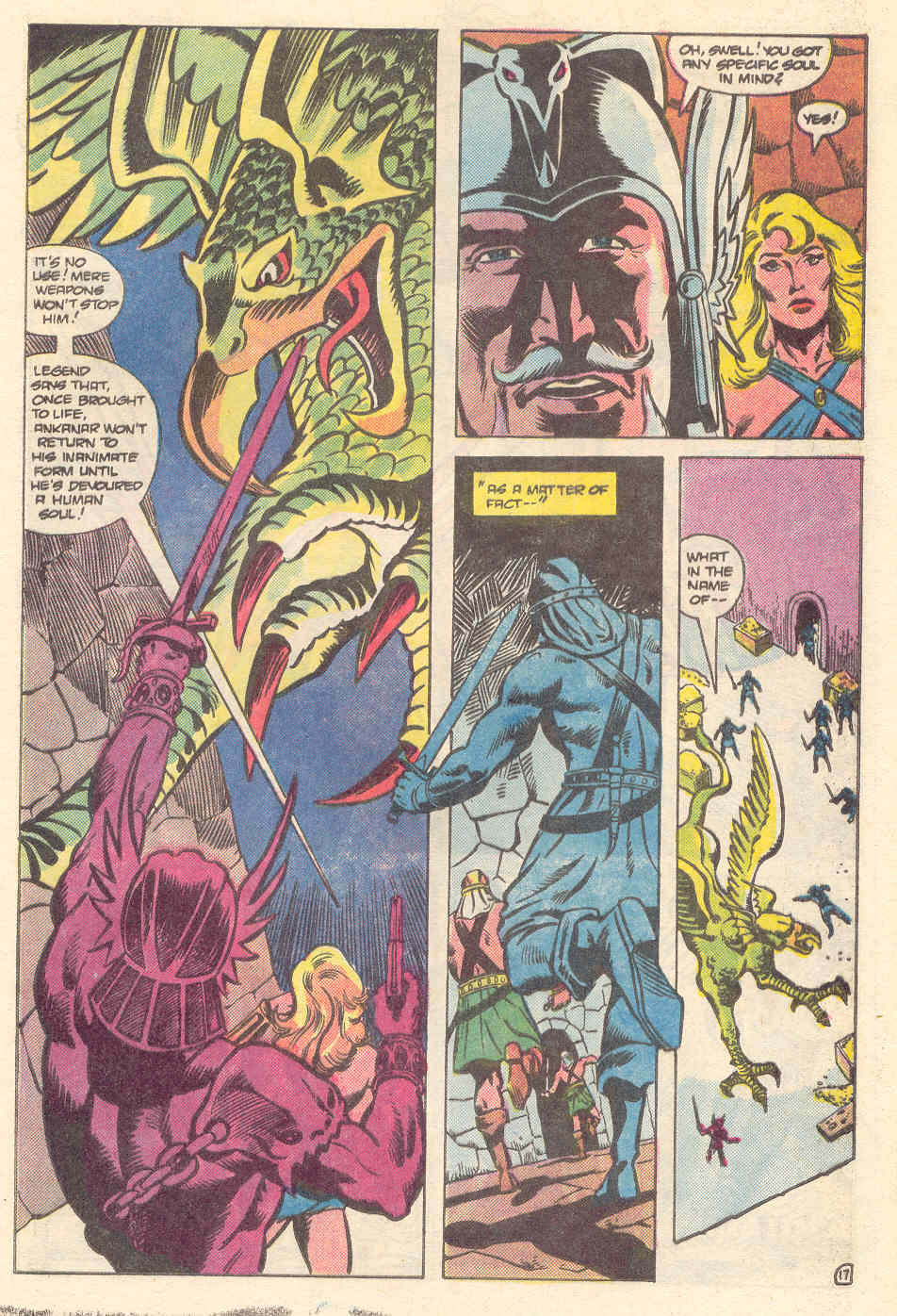 Read online Warlord (1976) comic -  Issue #101 - 17