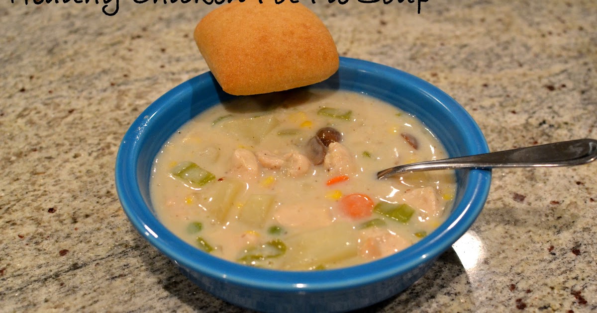 Healthy Chicken Pot Pie Soup - LaForce Be With You
