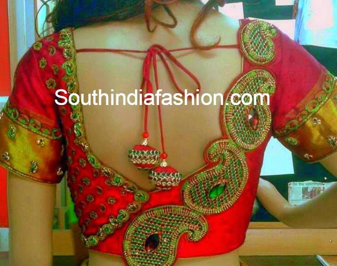 South Indian Bridal Blouse Designs