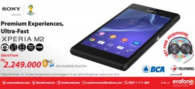 Asiik, Sony Xperia M2 Sudah Bisa di Pesan Asiik, Sony Xperia M2 Sudah Bisa di Pesan