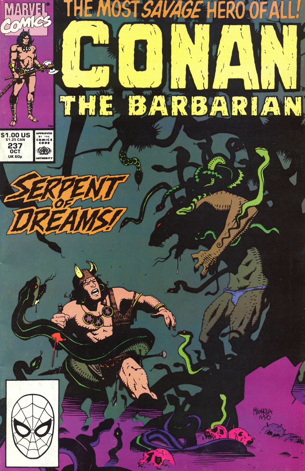 Read online Conan the Barbarian (1970) comic -  Issue #237 - 1